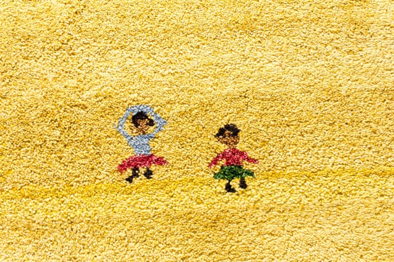 Teppich Gabbeh Royal | ca. 175 x 255 cm – Detailbild 4 – jetzt kaufen bei Lifetex-Heimtextilien.de