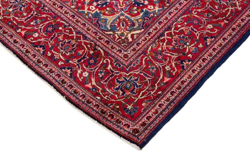 Teppich Keshan Korkwolle Antik | ca. 135 x 215 cm – Detailbild 3 – jetzt kaufen bei Lifetex-Heimtextilien.de