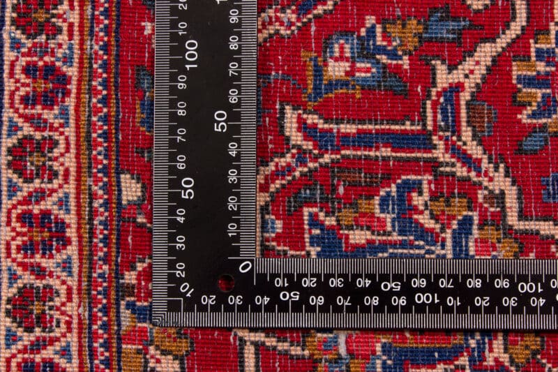 Teppich Keshan Korkwolle Antik | ca. 135 x 215 cm – Detailbild 5 – jetzt kaufen bei Lifetex-Heimtextilien.de
