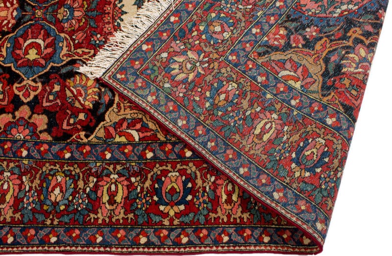 Teppich Bachtiari sehr alt  | ca. 135 x 215 cm – Detailbild 4 – jetzt kaufen bei Lifetex-Heimtextilien.de