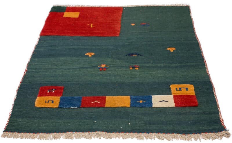 Teppich Kelim Shiraz | ca. 100 x 150 cm – Detailbild 2 – jetzt kaufen bei Lifetex-Heimtextilien.de