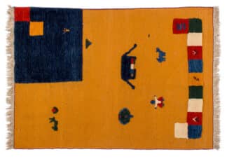 Teppich Kelim Gabbeh | ca. 100 x 140 cm – jetzt kaufen bei Lifetex-Heimtextilien.de