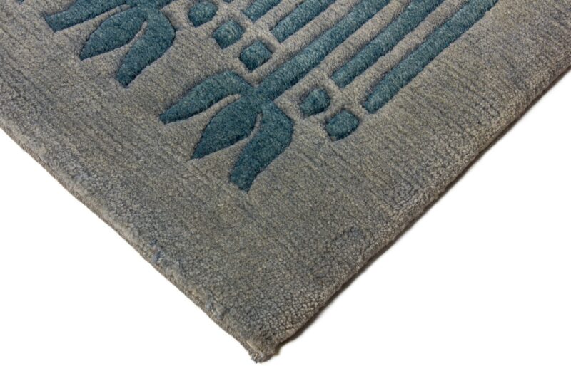 Teppich Nepali Rosen | ca. 85 x 200 cm – Detailbild 3 – jetzt kaufen bei Lifetex-Heimtextilien.de