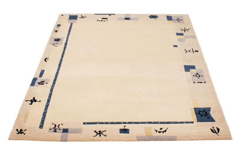 Teppich Modern Nepal | ca. 125 x 180 cm – Detailbild 1 – jetzt kaufen bei Lifetex-Heimtextilien.de