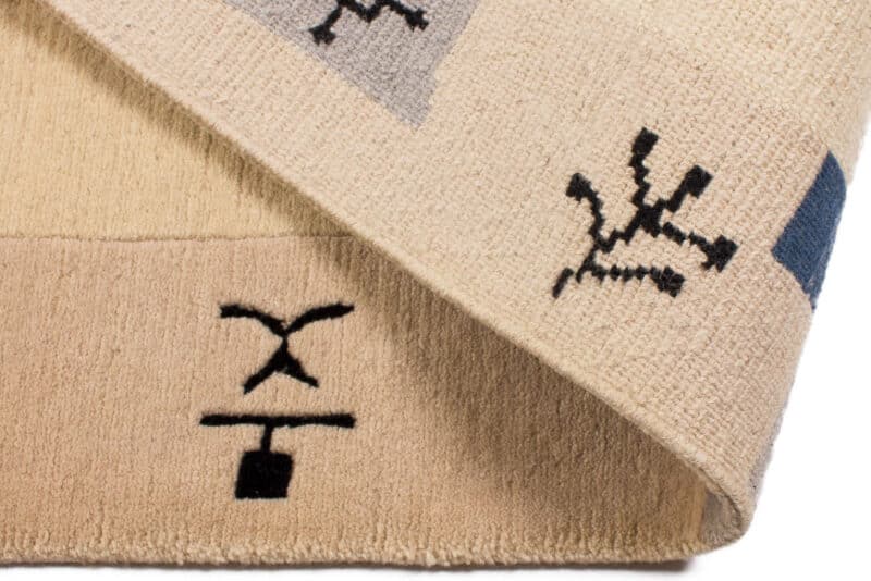Teppich Modern Nepal | ca. 125 x 180 cm – Detailbild 4 – jetzt kaufen bei Lifetex-Heimtextilien.de