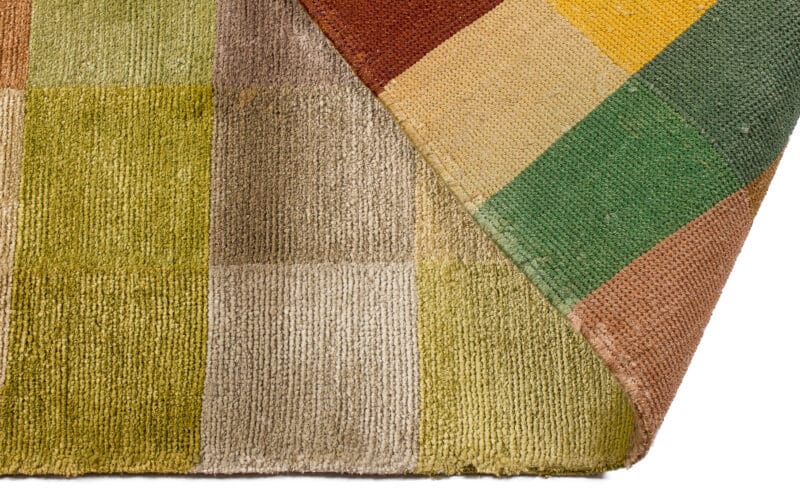 Teppich Multicolor Pixel Seide | ca. 120 x 160 cm – Detailbild 4 – jetzt kaufen bei Lifetex-Heimtextilien.de