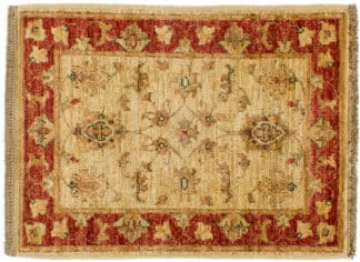 Teppich Poshti Ziegler Farahan Pakistan | ca. 50 x 70 cm – jetzt kaufen bei Lifetex-Heimtextilien.de