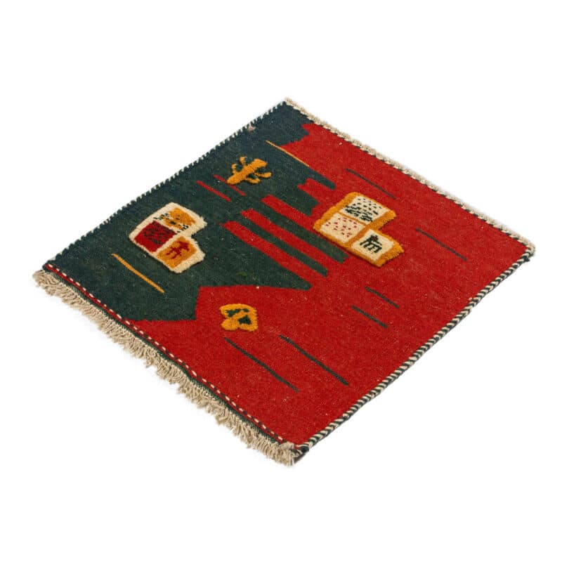 Teppich Poshti Ghashghai Kelim | ca. 50 x 50 cm – jetzt kaufen bei Lifetex-Heimtextilien.de