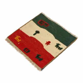 Teppich Poshti Ghashghai Kelim | ca. 50 x 50 cm – jetzt kaufen bei Lifetex-Heimtextilien.de
