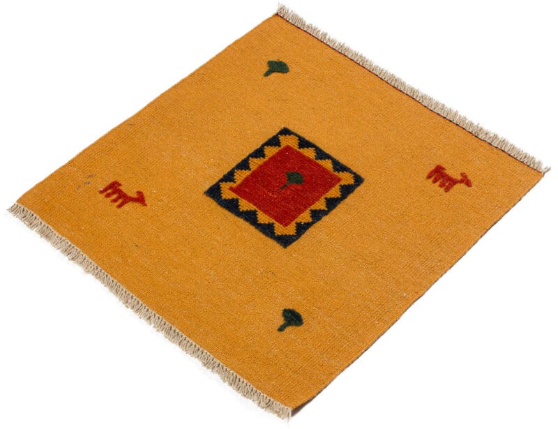 Teppich Poshti Ghashghai Kelim | ca. 50 x 50 cm – jetzt kaufen bei Lifetex-Heimtextilien.de