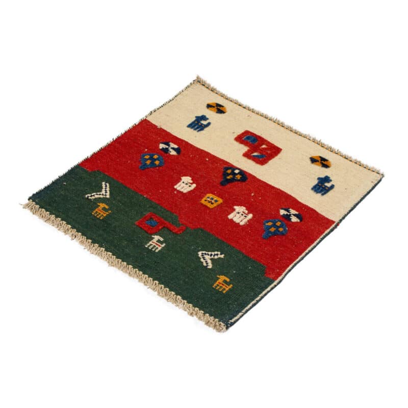 Teppich Poshti Ghashghai Kelim | ca. 50 x 50 cm – jetzt kaufen bei Lifetex-Heimtextilien.de