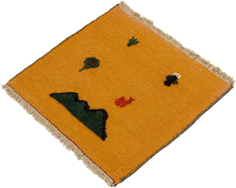 Teppich Poshti Ghashghai Kelim | ca. 50 x 50 cm – jetzt kaufen bei Lifetex-Heimtextilien.de