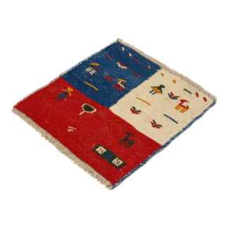 Teppich Poshti Ghashghai Kelim | ca. 50 x 50 cm – jetzt kaufen bei Lifetex-Heimtextilien.de