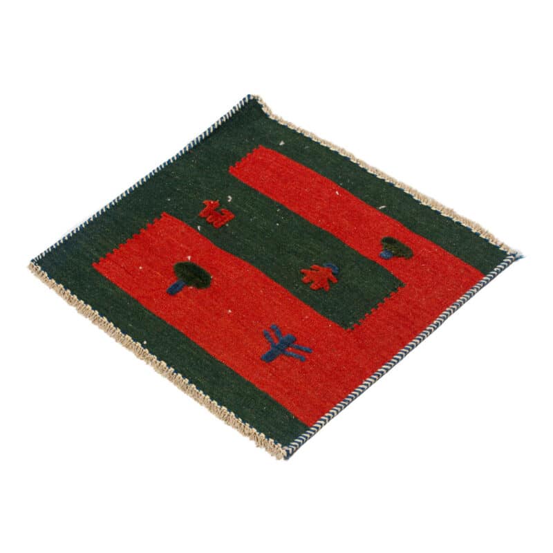 Teppich Poshti Ghashghai Kelim | ca. 50 x 50 cm – jetzt kaufen bei Lifetex-Heimtextilien.de