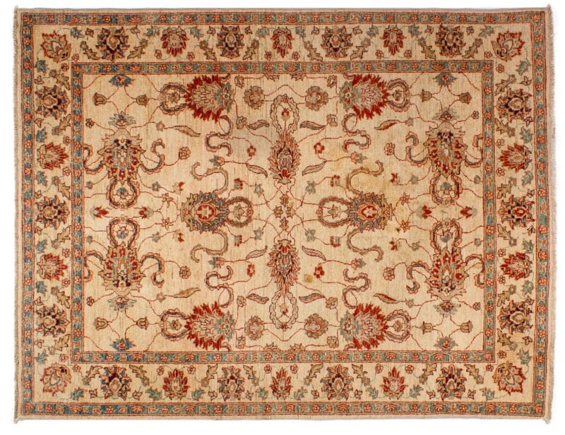 Großteppich Ziegler Choobi Pakistan | ca. 190 x 250 cm – jetzt kaufen bei Lifetex-Heimtextilien.de