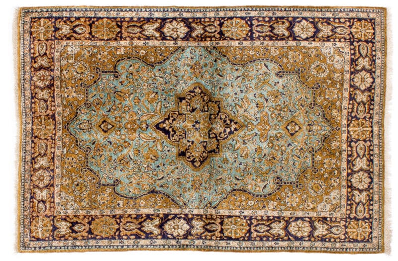 Teppich Ghom Seide | ca. 105 x 155 cm – jetzt kaufen bei Lifetex-Heimtextilien.de