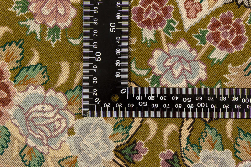 Teppich Täbriz 50R | ca. 100 cm rund – Detailbild 3 – jetzt kaufen bei Lifetex-Heimtextilien.de