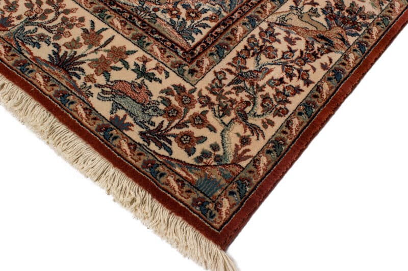 Teppich Jagdszene Bild | ca. 140 x 195 cm – Detailbild 2 – jetzt kaufen bei Lifetex-Heimtextilien.de