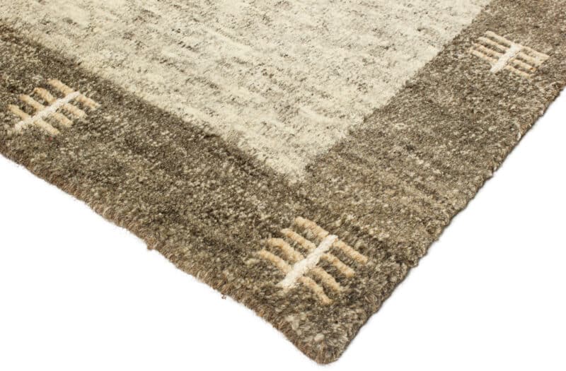 Teppich Brücke Modern Nepali meliert | ca. 70 x 135 cm – Detailbild 2 – jetzt kaufen bei Lifetex-Heimtextilien.de
