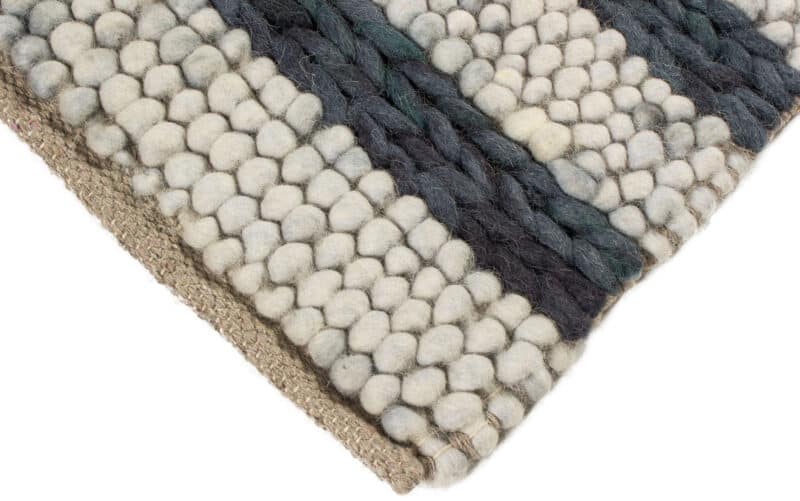 Teppich Bubble Modern gestreift | ca. 75 x 95 cm – Detailbild 2 – jetzt kaufen bei Lifetex-Heimtextilien.de