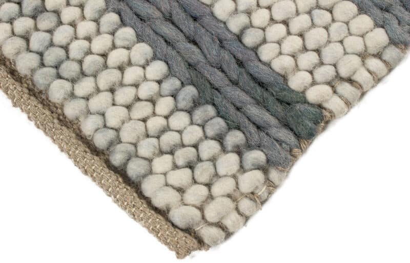 Teppich Bubble Modern gestreift | ca. 75 x 95 cm – Detailbild 2 – jetzt kaufen bei Lifetex-Heimtextilien.de