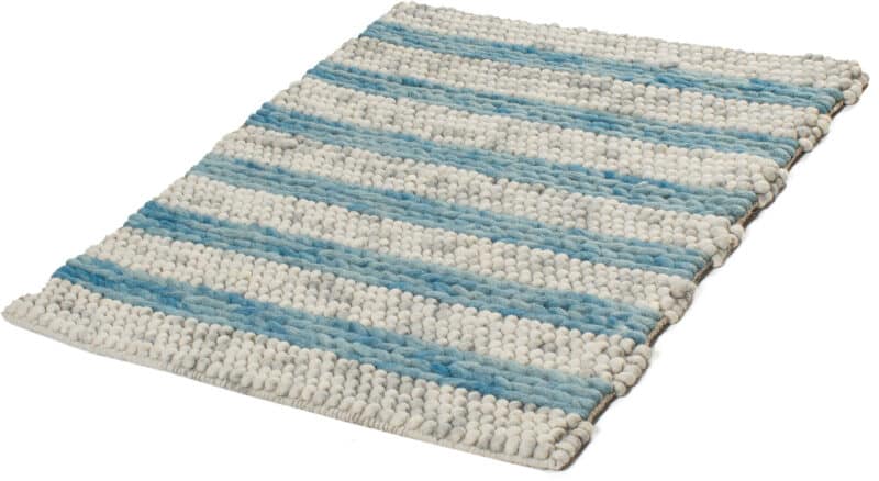 Teppich Bubble Modern gestreift | ca. 75 x 95 cm – Detailbild 1 – jetzt kaufen bei Lifetex-Heimtextilien.de