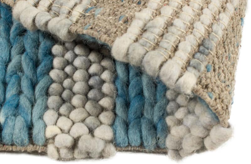 Teppich Bubble Modern gestreift | ca. 75 x 95 cm – Detailbild 3 – jetzt kaufen bei Lifetex-Heimtextilien.de