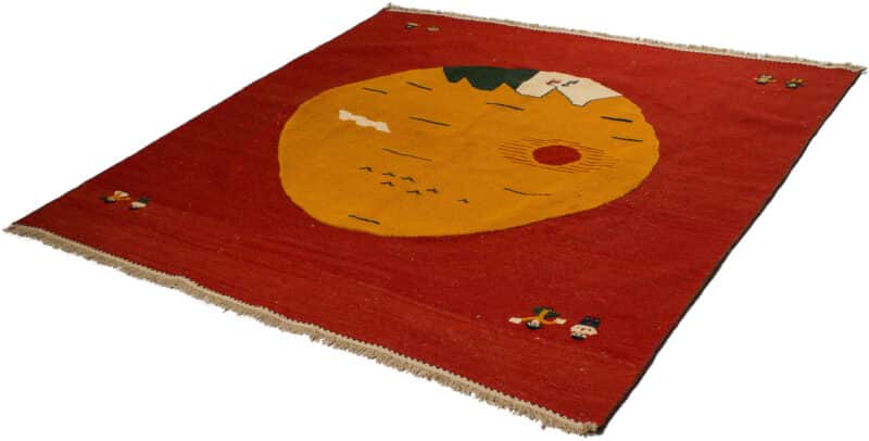 Teppich Kelim Shiraz | ca. 190 x 195 cm – Detailbild 1 – jetzt kaufen bei Lifetex-Heimtextilien.de