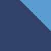 385 dark blue / 326 atlantic blue