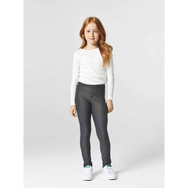 NAME IT Mädchen Stretch-Leggings Nittille im Jeans Look Hose – Detailbild 7 – jetzt kaufen bei Lifetex-Heimtextilien.de