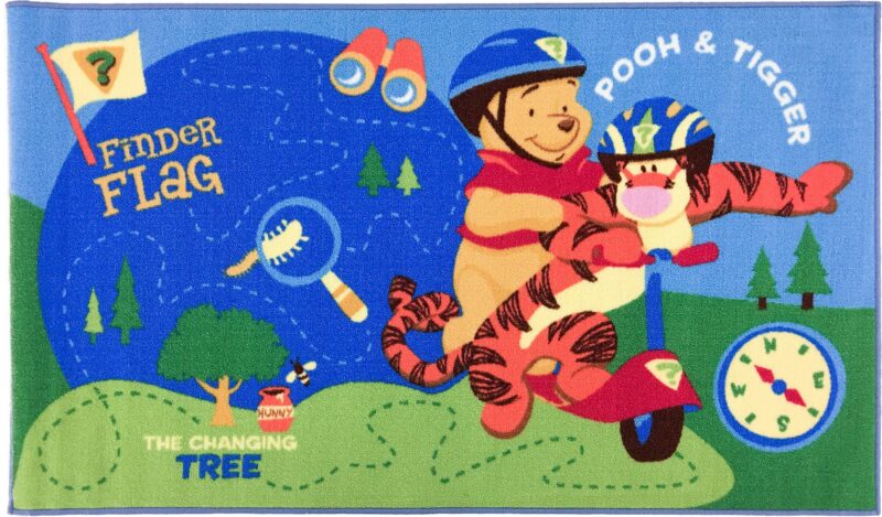Kinderteppich Winnie Puuh und Tigger | ca. 170 x 100 cm – jetzt kaufen bei Lifetex-Heimtextilien.de