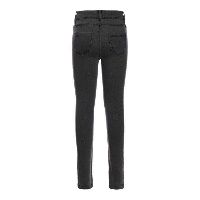 NAME IT Mädchen Power-Stretch-Jeans Hose Nittera Skinny DNM in Grau – Detailbild 1 – jetzt kaufen bei Lifetex-Heimtextilien.de