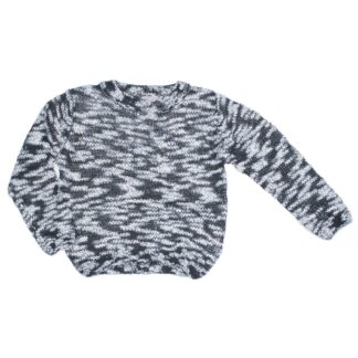 NAME IT Mädchen Strickpullover Leral meliert in Schwarz/Weiß – jetzt kaufen bei Lifetex-Heimtextilien.de