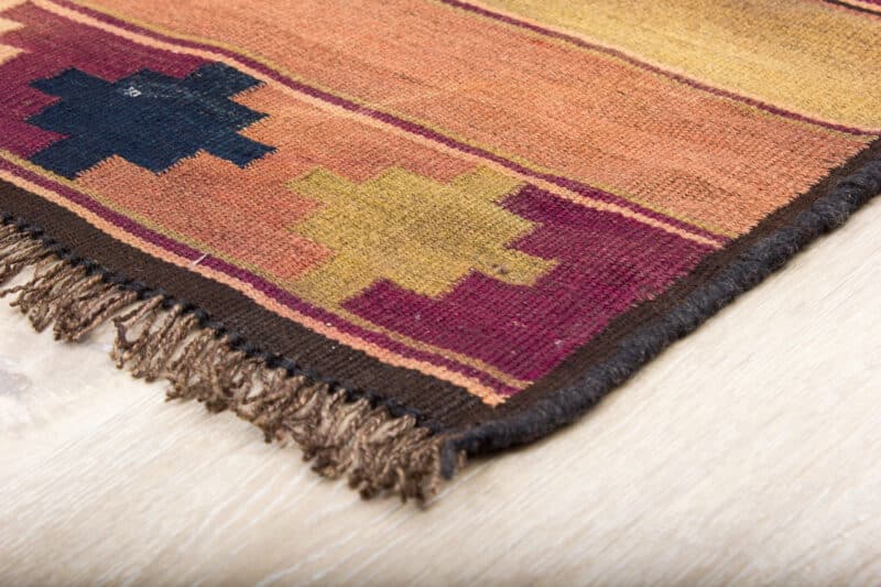 Teppich Kelim Ghashghai alt | ca. 170 x 255 cm – Detailbild 2 – jetzt kaufen bei Lifetex-Heimtextilien.de
