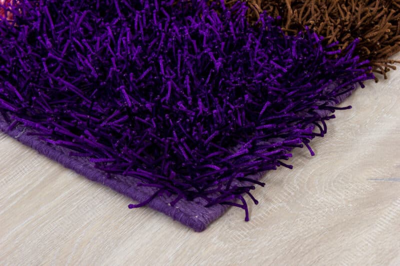 Teppich Brücke Shaggy Multicolor | ca. 70 x 140 cm – Detailbild 2 – jetzt kaufen bei Lifetex-Heimtextilien.de