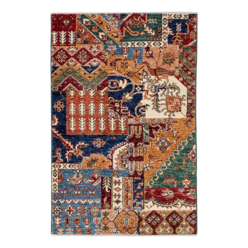 Teppich Brücke Samarkand Patchwork | ca. 80 x 125 cm – jetzt kaufen bei Lifetex-Heimtextilien.de