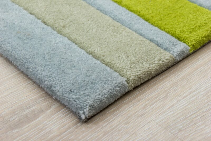 Designteppich mit Streifen | ca. 150 x 200 cm – Detailbild 1 – jetzt kaufen bei Lifetex-Heimtextilien.de