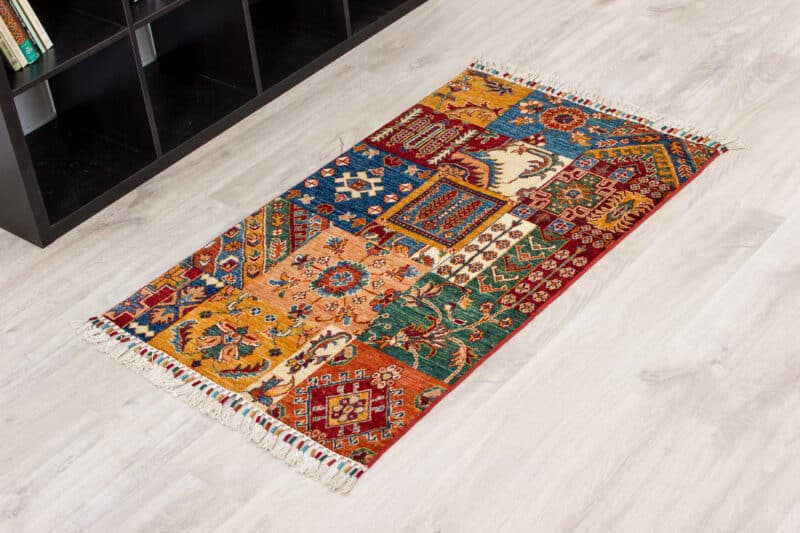 Teppich Brücke Patchwork Ziegler | ca. 75 x 125 cm – Detailbild 1 – jetzt kaufen bei Lifetex-Heimtextilien.de