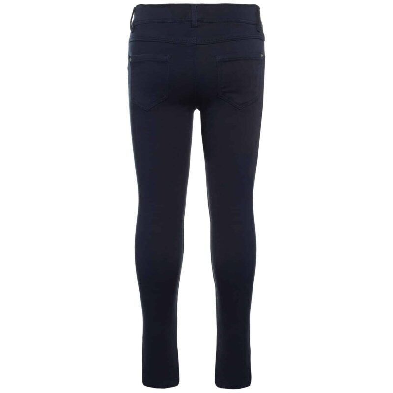 NAME IT Mädchen Twill Hose "Nittinna" in Dunkelblau – Detailbild 1 – jetzt kaufen bei Lifetex-Heimtextilien.de