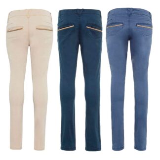 NAME IT Mädchen Chino Stoffhose Nittimber Slim – jetzt kaufen bei Lifetex-Heimtextilien.de