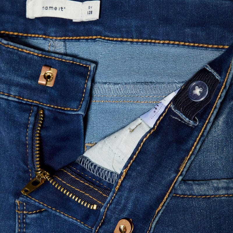 NAME IT Mädchen Jeans Hose NKFROSE mit Applikationen – Detailbild 2 – jetzt kaufen bei Lifetex-Heimtextilien.de