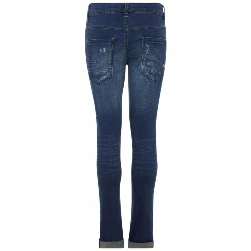 NAME IT Jungen Jeans Hose "SILAS" Slim Fit | Destroyed Details – Detailbild 1 – jetzt kaufen bei Lifetex-Heimtextilien.de