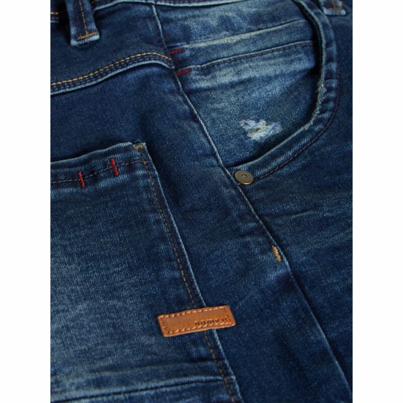 NAME IT Jungen Jeans Hose "SILAS" Slim Fit | Destroyed Details – Detailbild 5 – jetzt kaufen bei Lifetex-Heimtextilien.de