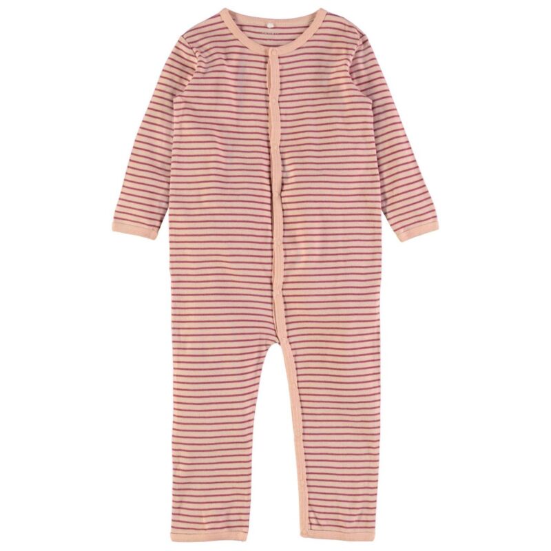 NAME IT 2er Pack Baby-Mädchen Schlafanzug mit Druckknöpfen – Detailbild 1 – jetzt kaufen bei Lifetex-Heimtextilien.de