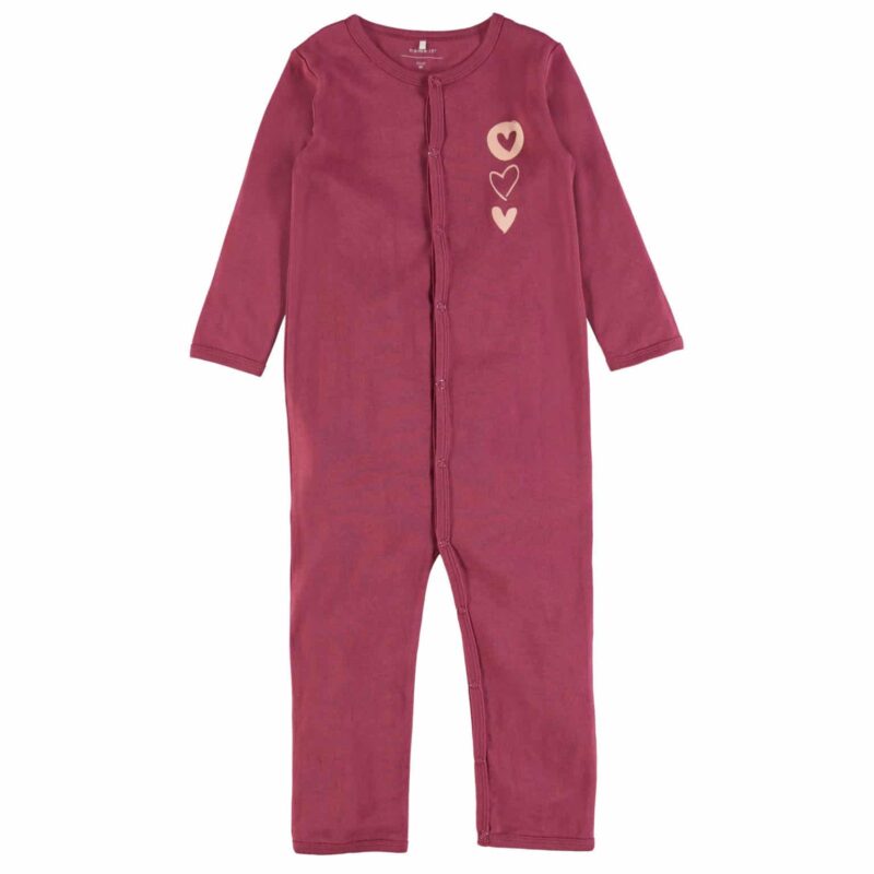 NAME IT 2er Pack Baby-Mädchen Schlafanzug mit Druckknöpfen – Detailbild 2 – jetzt kaufen bei Lifetex-Heimtextilien.de