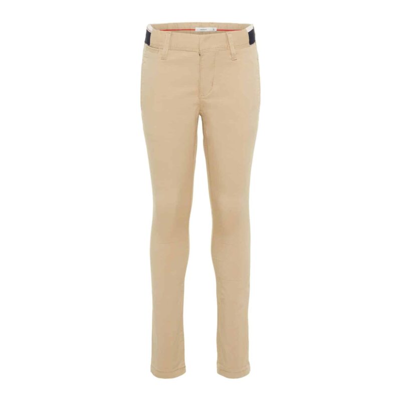 NAME IT Jungen Twill Stoff Hose "nkmSILAS Twitapos" | Elastic Slim Fit – jetzt kaufen bei Lifetex-Heimtextilien.de