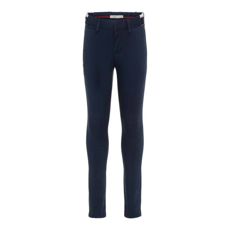 NAME IT Jungen Twill Stoff Hose "nkmSILAS Twitapos" | Elastic Slim Fit – jetzt kaufen bei Lifetex-Heimtextilien.de