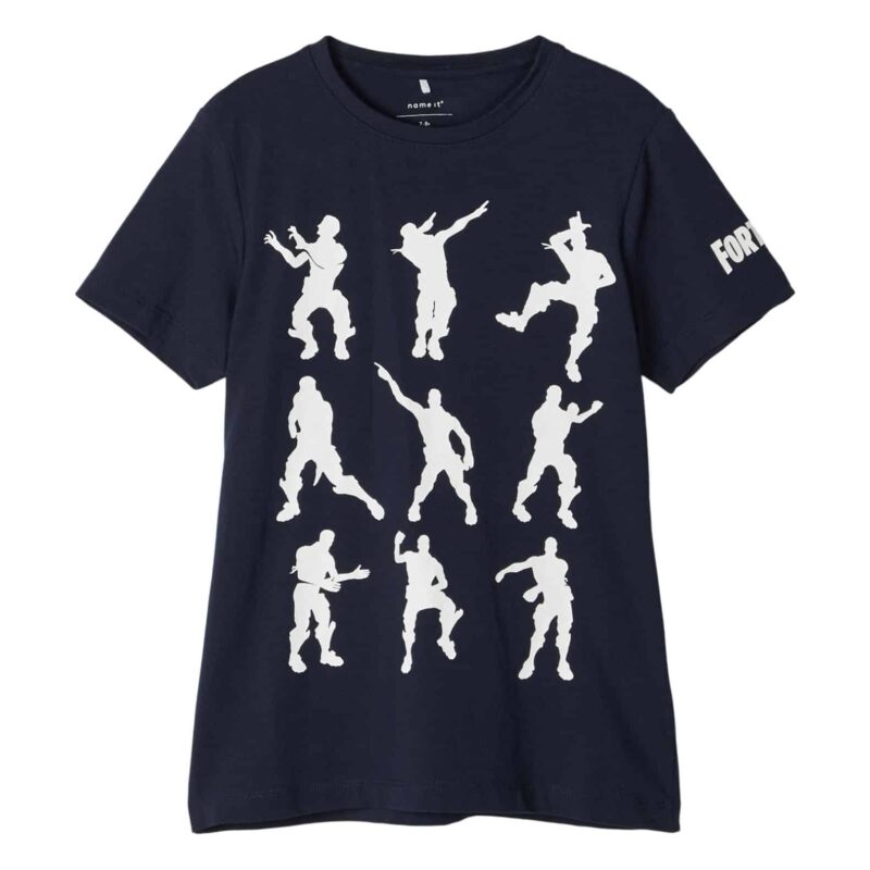 NAME IT Jungen T-Shirt FORTNITE in Dunkelblau – jetzt kaufen bei Lifetex-Heimtextilien.de