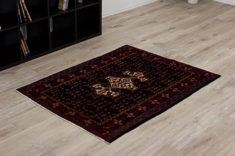 Teppich Senneh | ca. 110 x 145 cm – Detailbild 1 – jetzt kaufen bei Lifetex-Heimtextilien.de