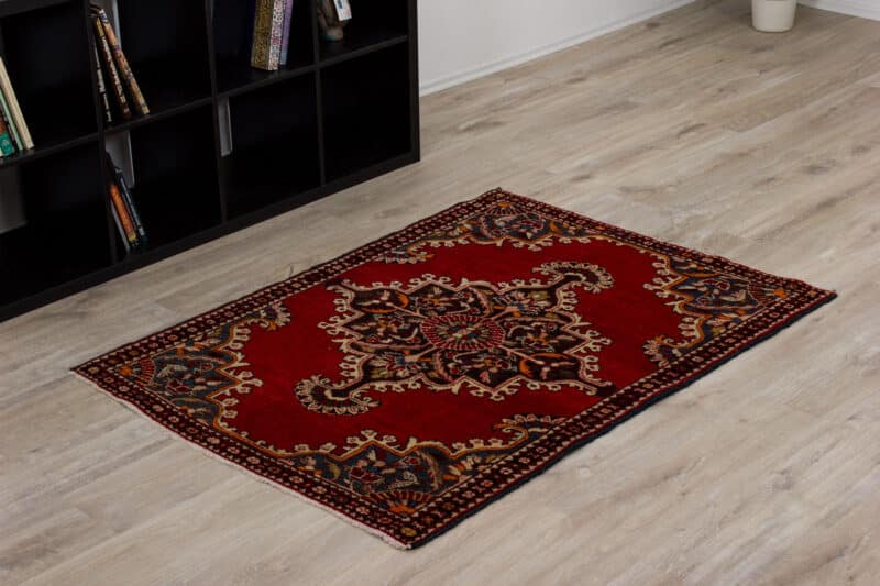 Teppich Hamedan | ca. 105 x 145 cm – Detailbild 1 – jetzt kaufen bei Lifetex-Heimtextilien.de